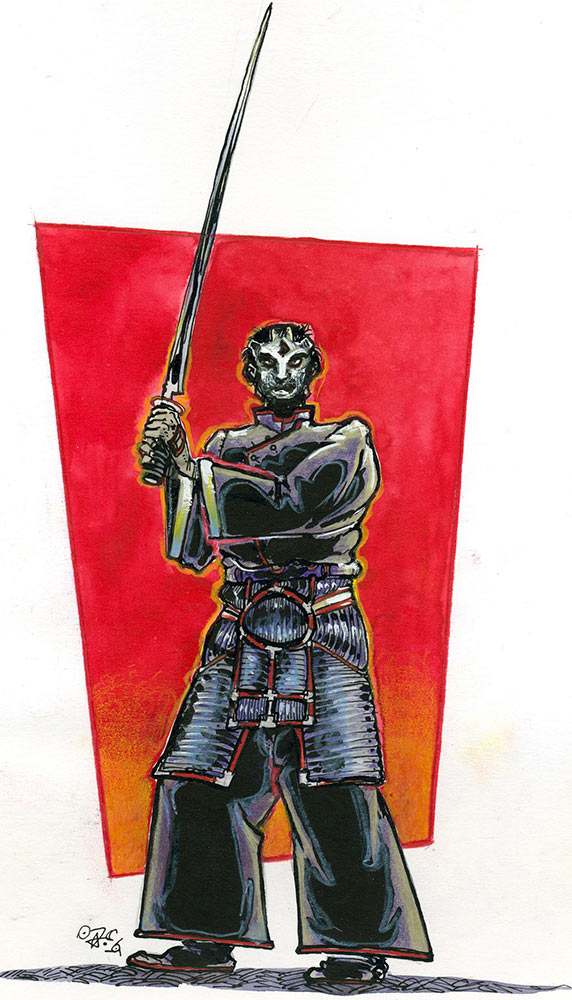 costume: warrior (jörg vogeltanz 1995)